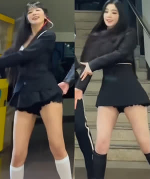 레드벨벳 올블랙 패션 슬기 vs 아이린 매끈한 허벅지 각선미 대결
