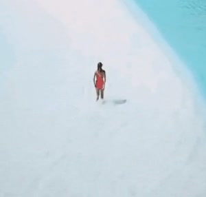 미쳐 버린 몰디브 바다 풍경